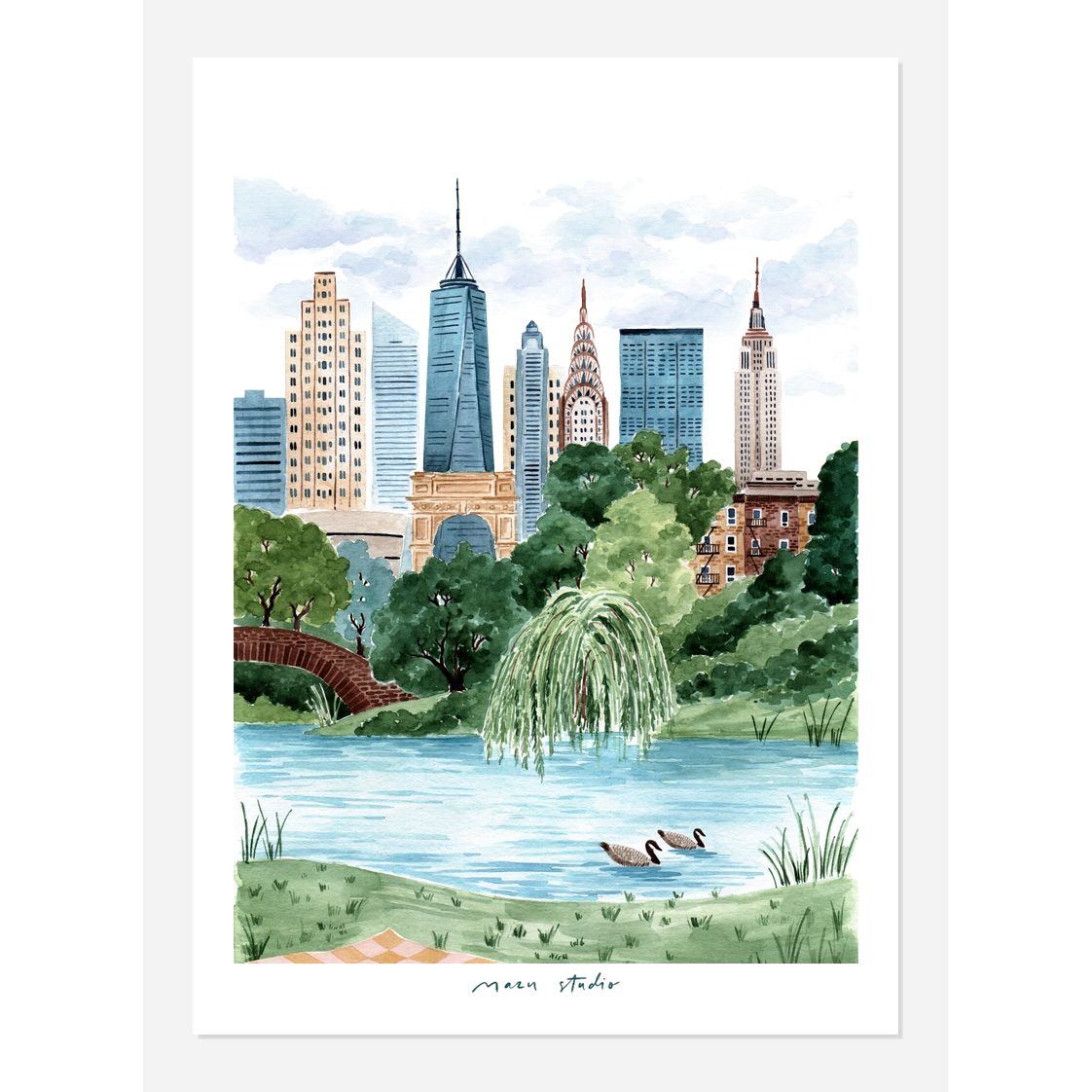 New York Art Print