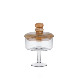 Madera Ayaklı Kurabiye Kavanozu 26x17x17 Cm - 1