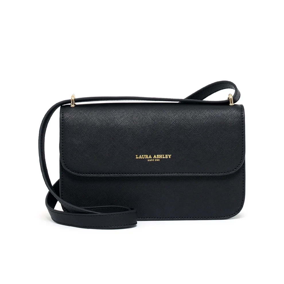 Laura ashley black bag sale