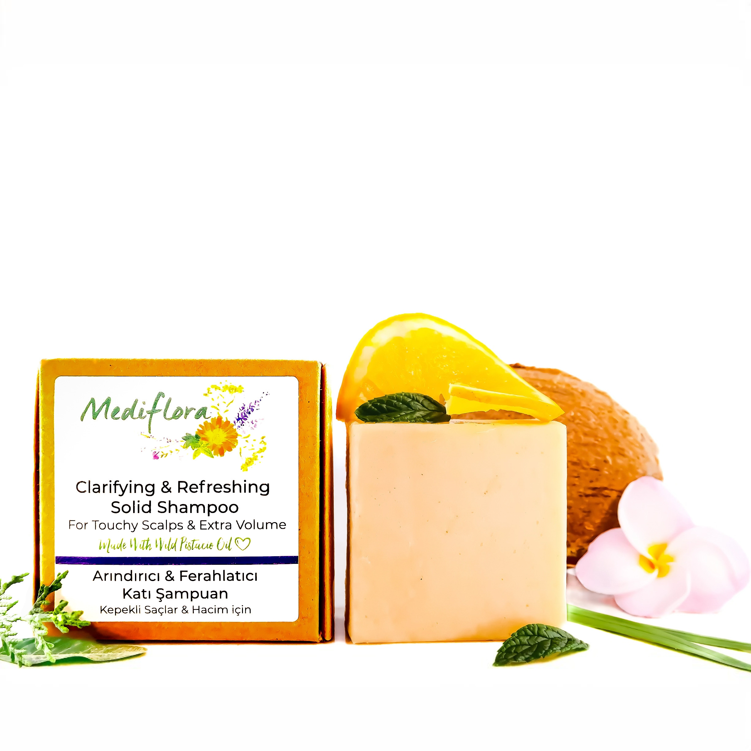 Clarifying And Refreshing Solid Shampoo