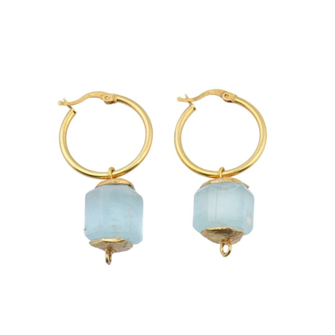 Aqua Earrings