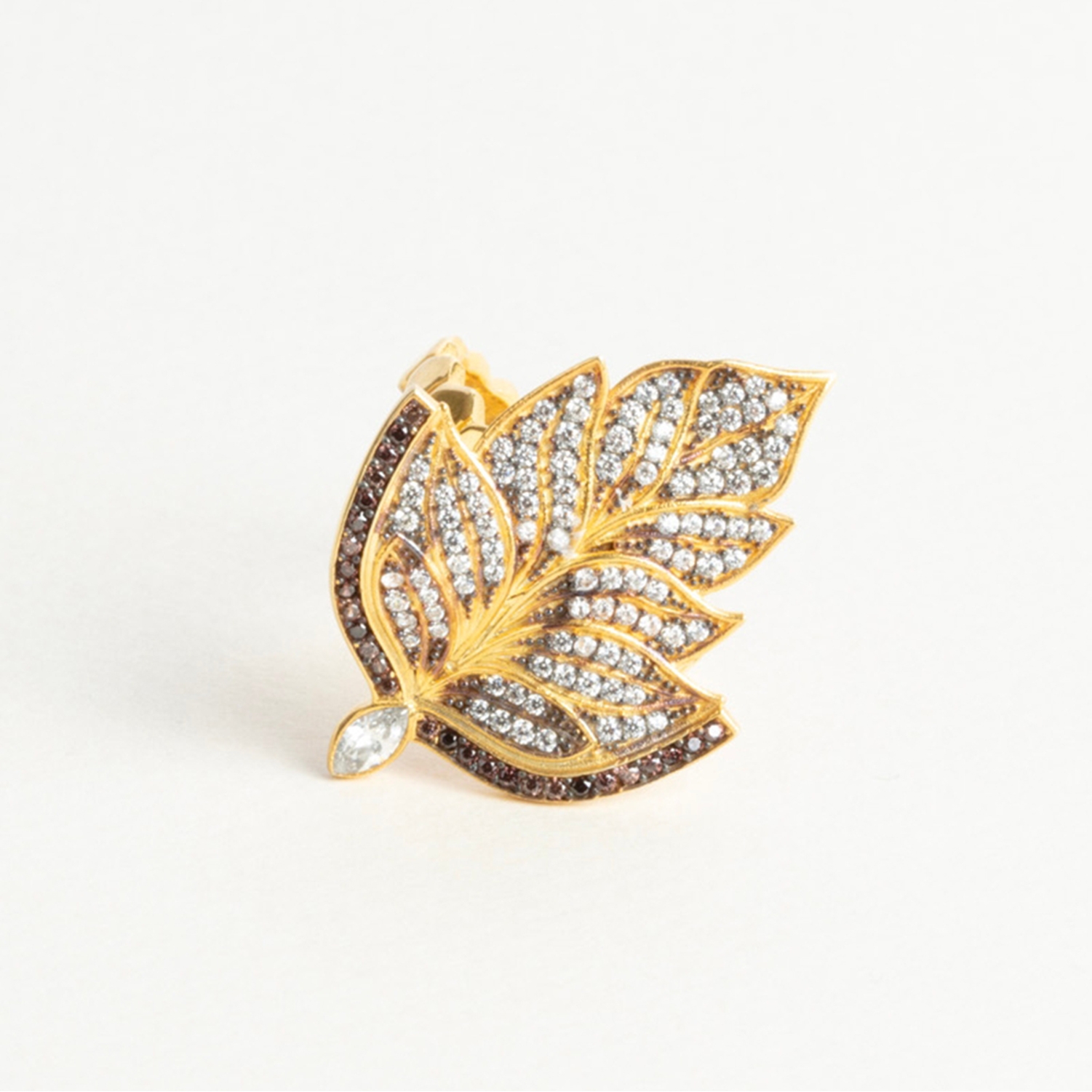 Bijou Leaf Ring