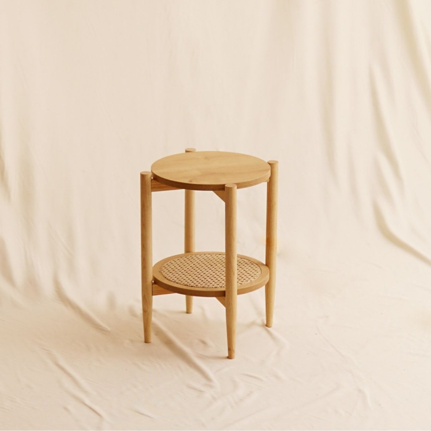 Rattan Side Table