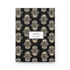 Attract The Good! Hardcover Notebook