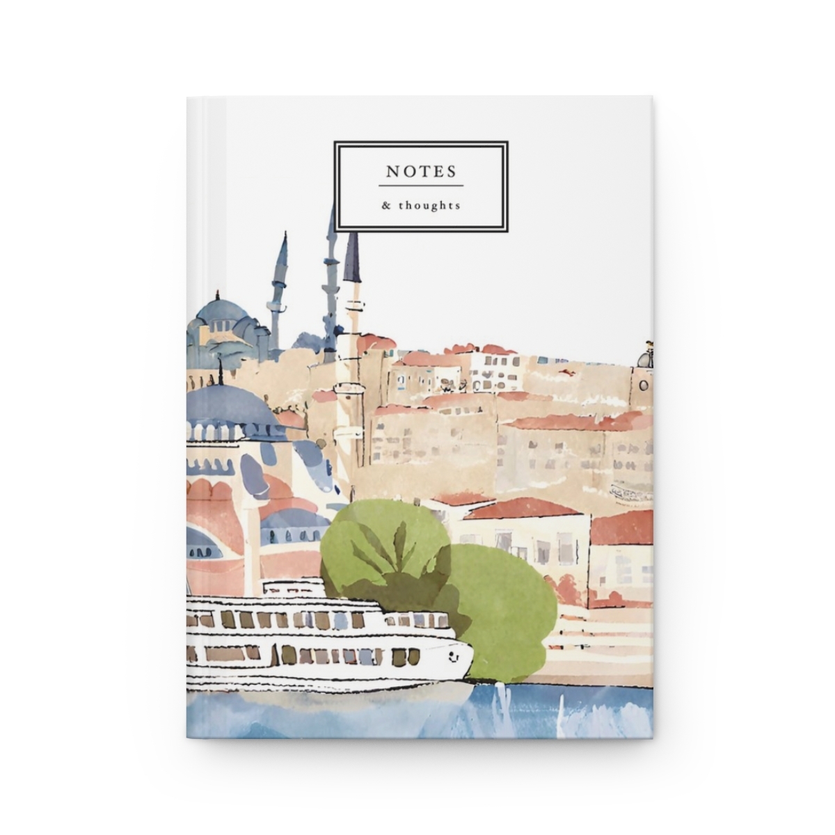 Downtown İstanbul! Hardcover Notebook