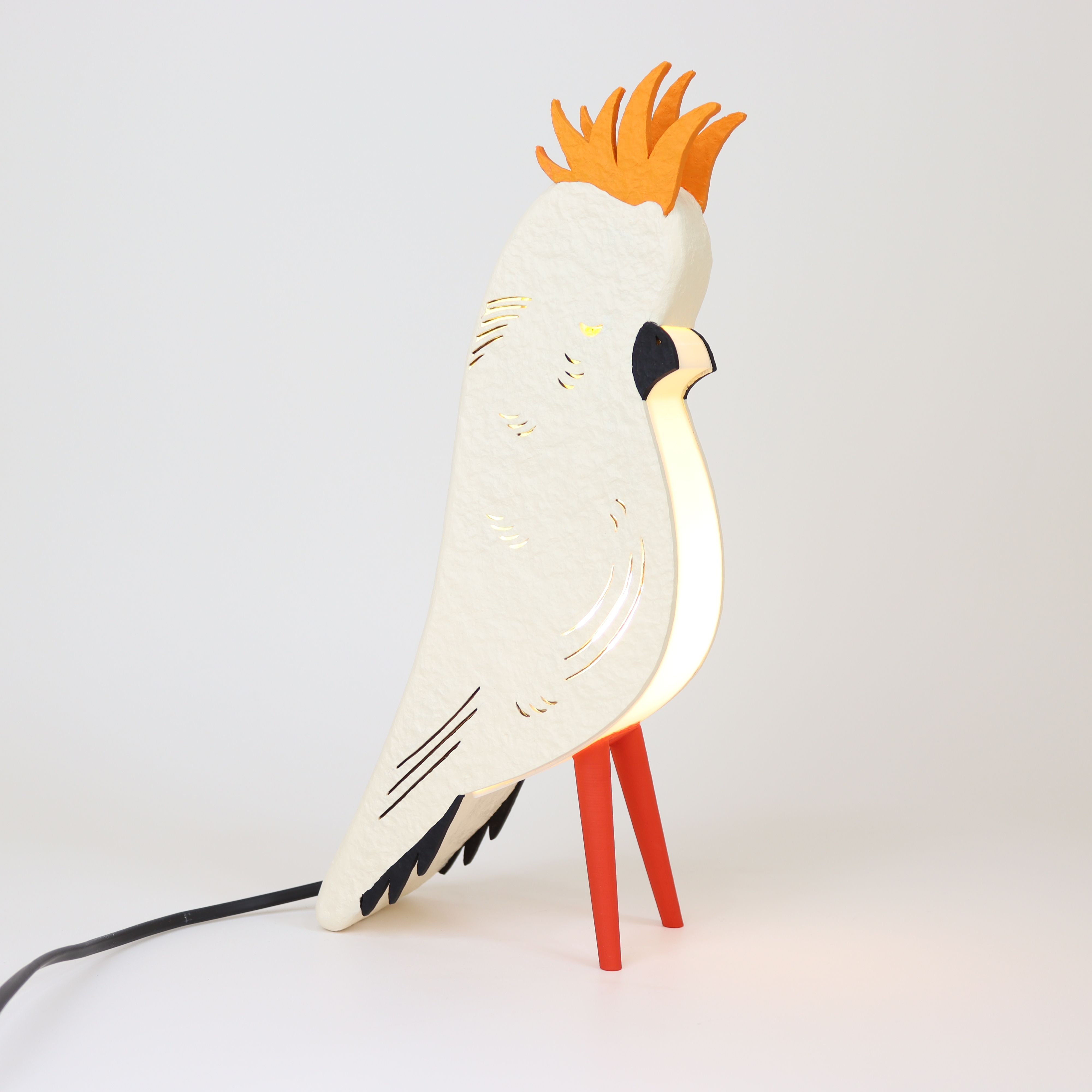 Crested Cockatoo Lamp