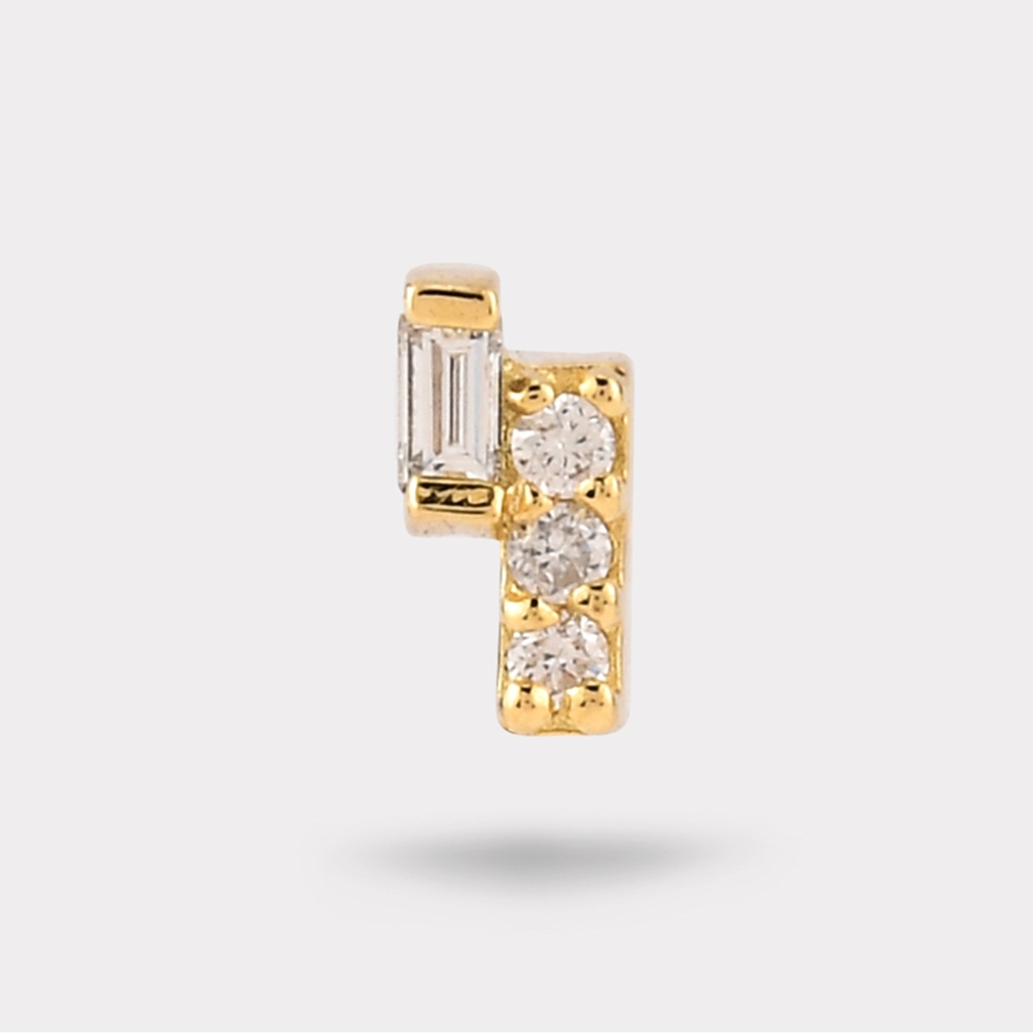 Lumiora 14k Diamond Piercing