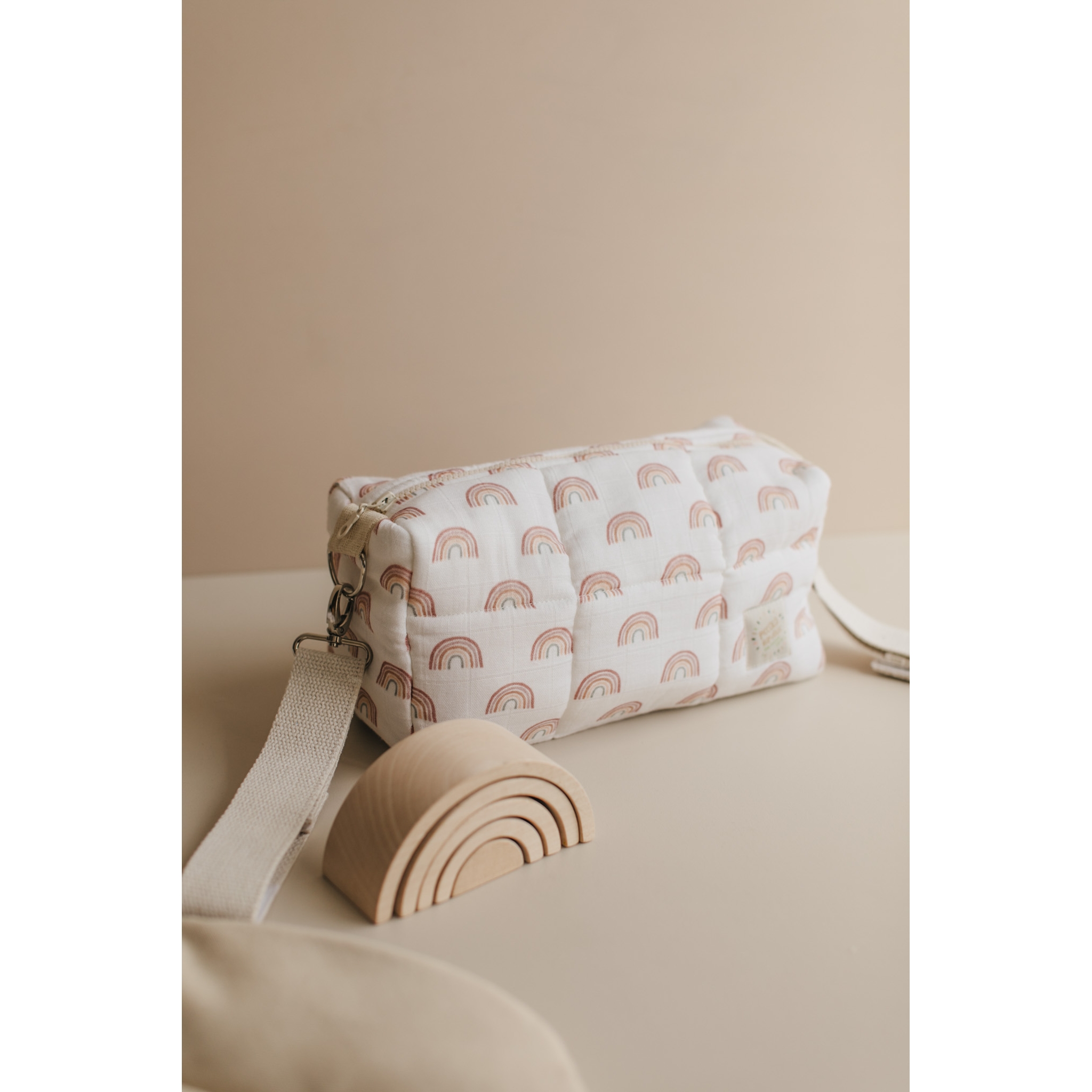 Quilted Organizer Nappy Bag