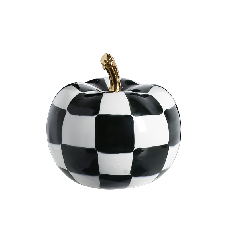 Checkered Apple Figure