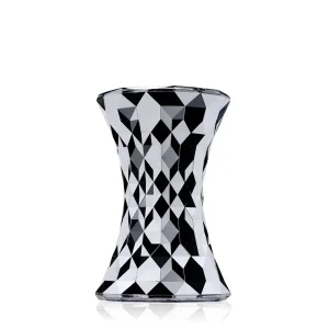 Stone Chrome Stool
