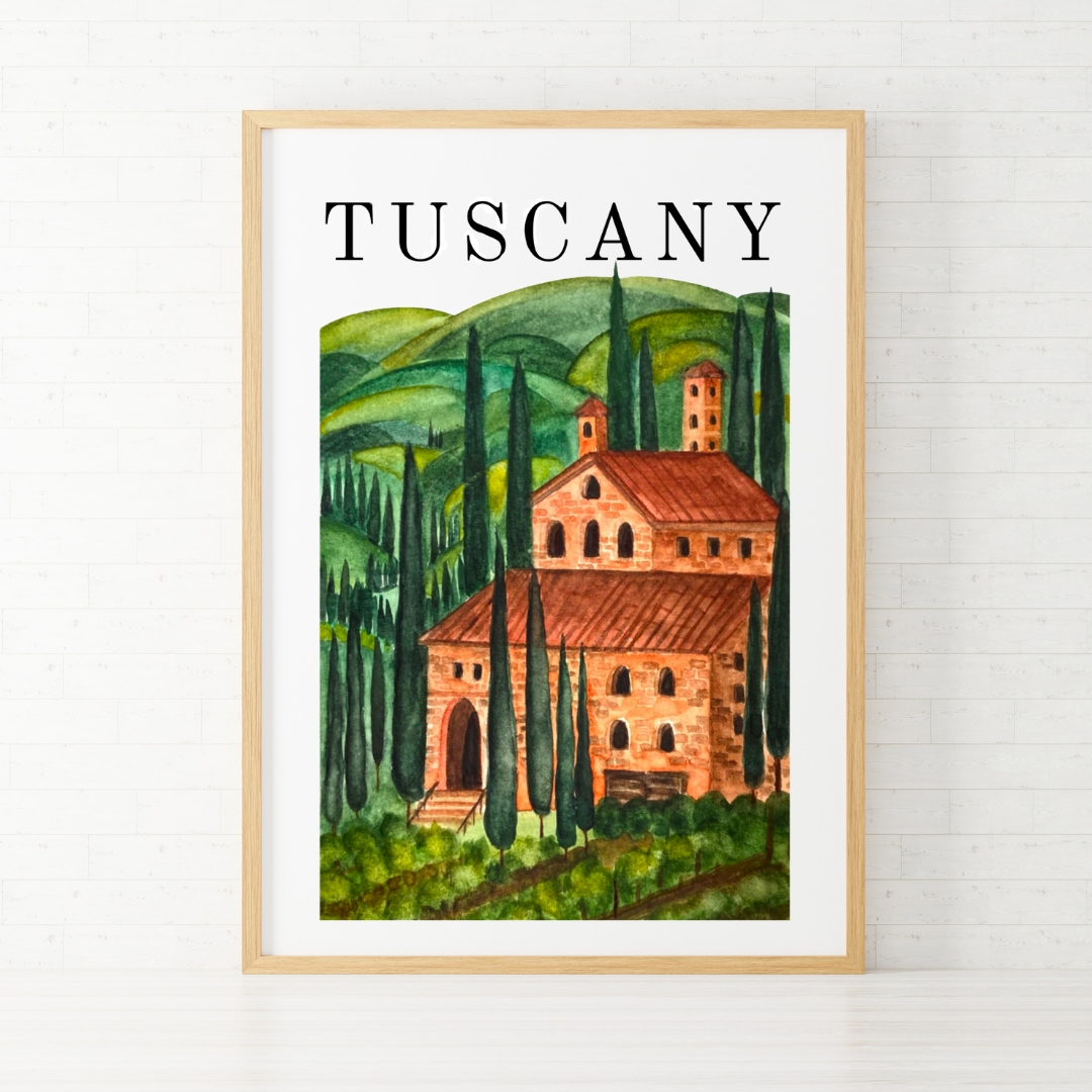 Tuscany Art Print