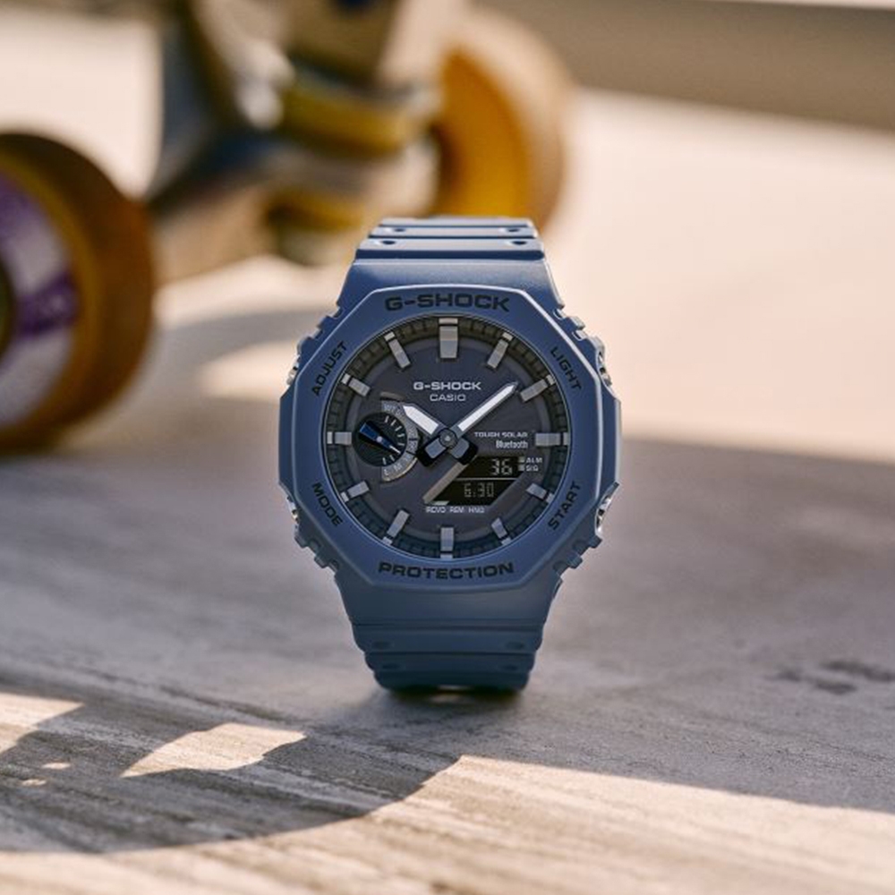 【未使用】CASIO G-SHOCK GA-B2100-2ADR GAB2100-2A | Navy Blue Analog-Digital Men's Watch - G-SHOCK