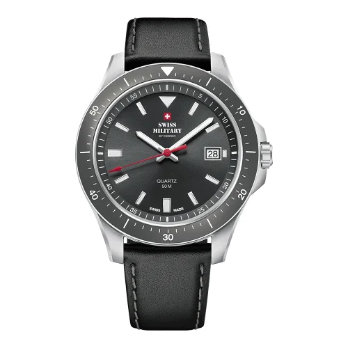 Swiss Military By Chrono Silicone Navy Blue Sm34082.08 Wristwatch hipicon