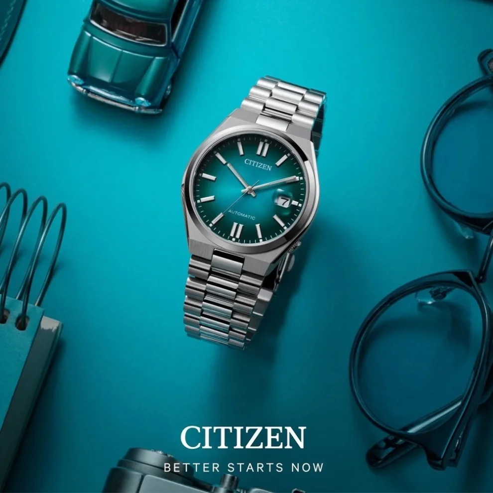 Citizen - Petrol Tsuyosa Nj0151-88x Wristwatch | hipicon