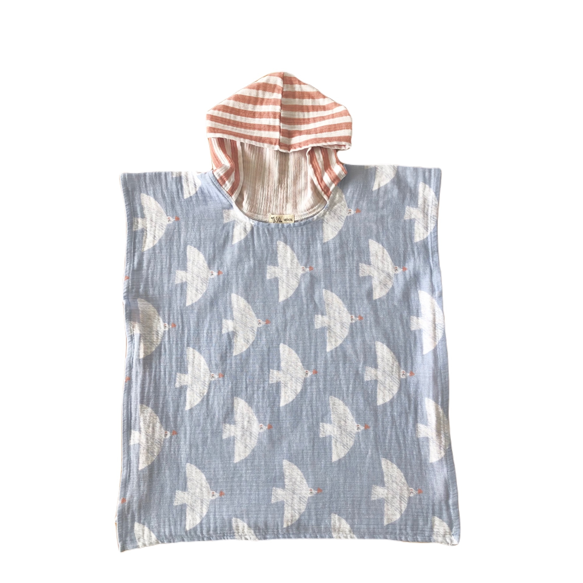 Freebird Organic Cotton Muslin Poncho