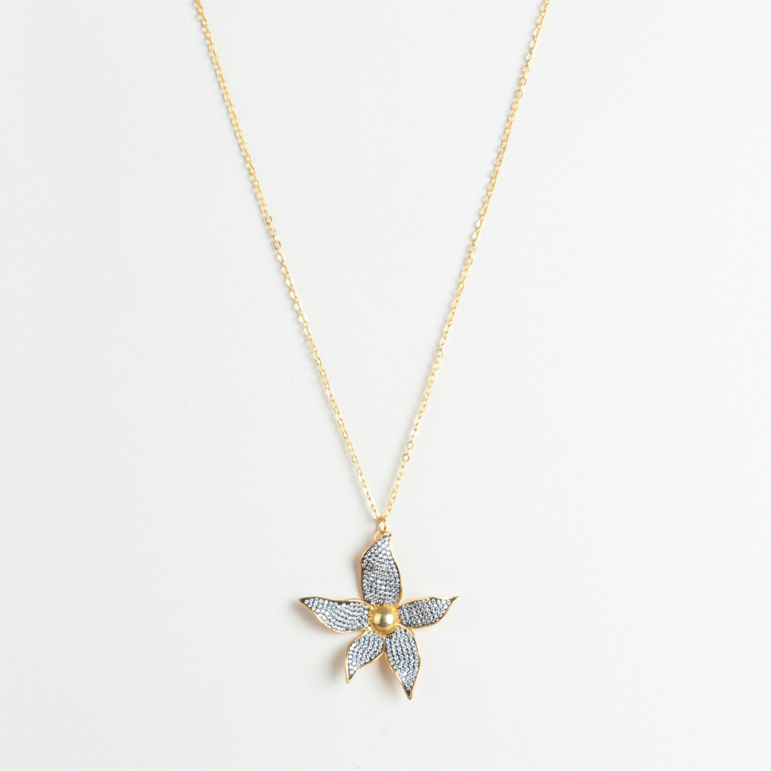 Columbine Flower Necklaces