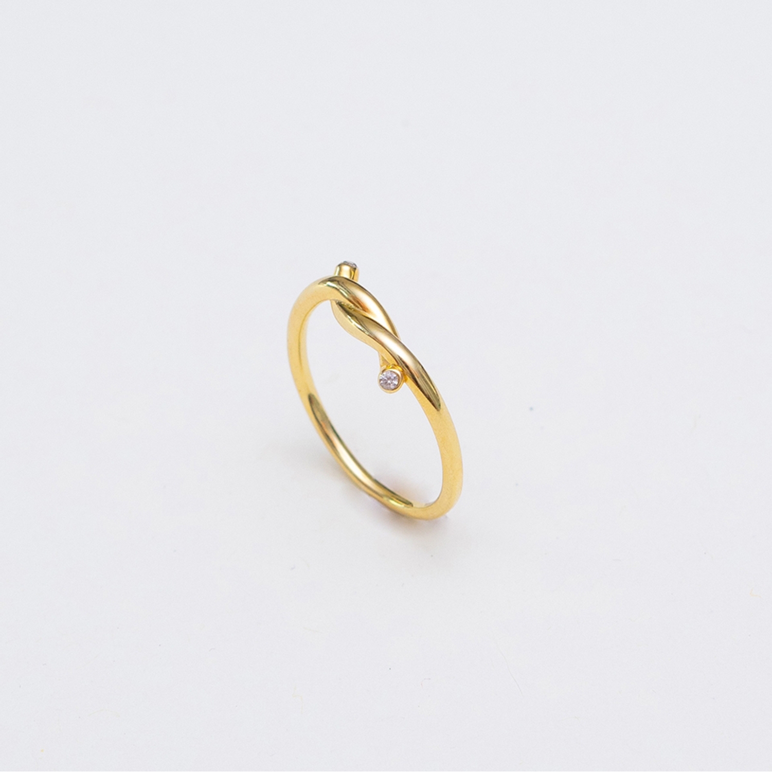 Twist Of Gold Ring