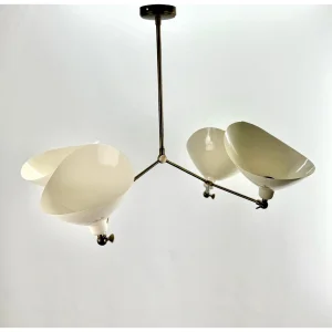 Modern 4 Lampshade Chandelier
