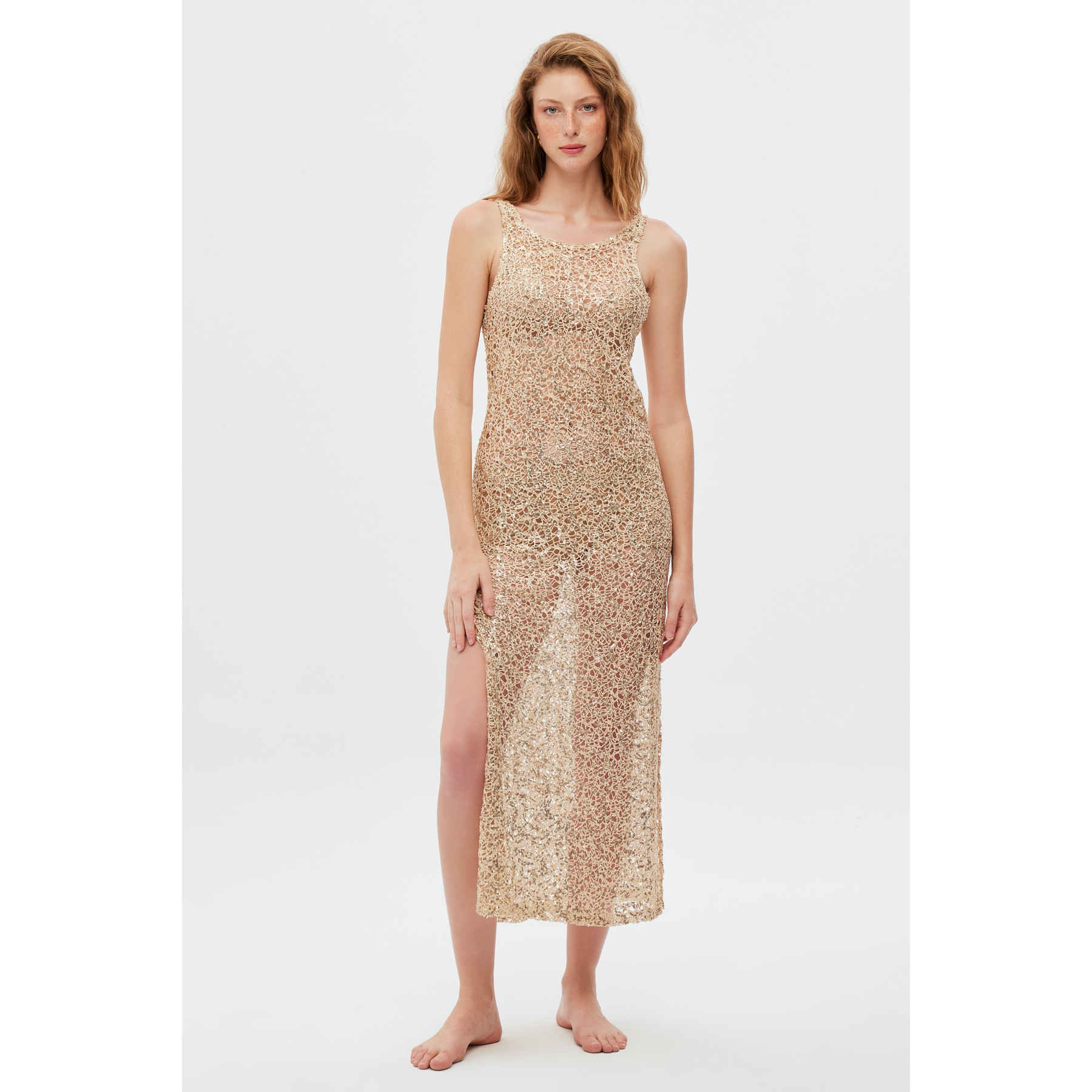 Sequin Beach Dress