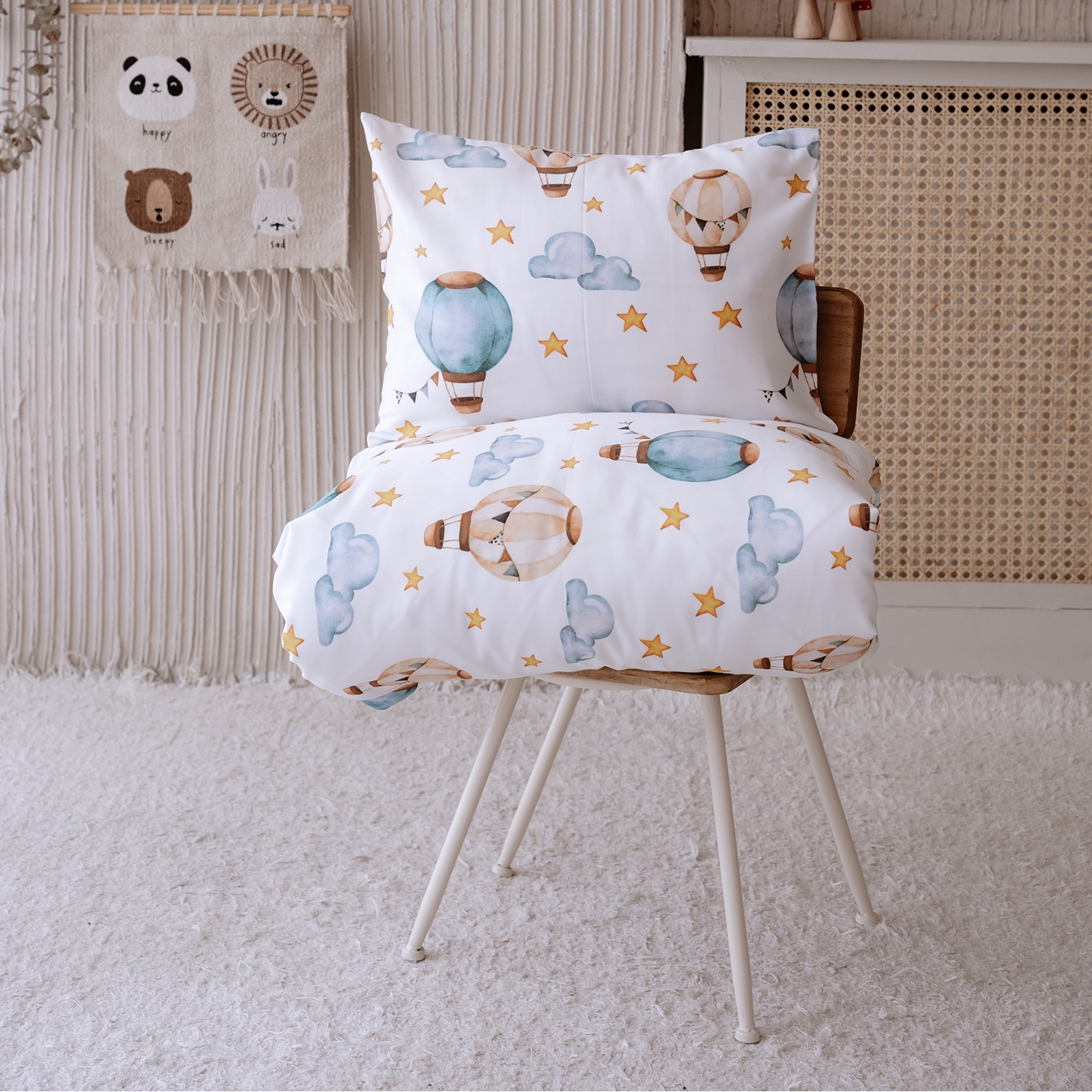 Airballoons Organic Cotton Bedding Set