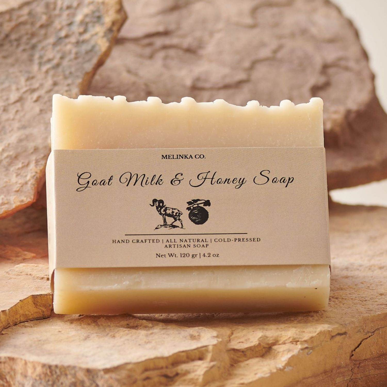 Goat Milk & Honey Natural Soap