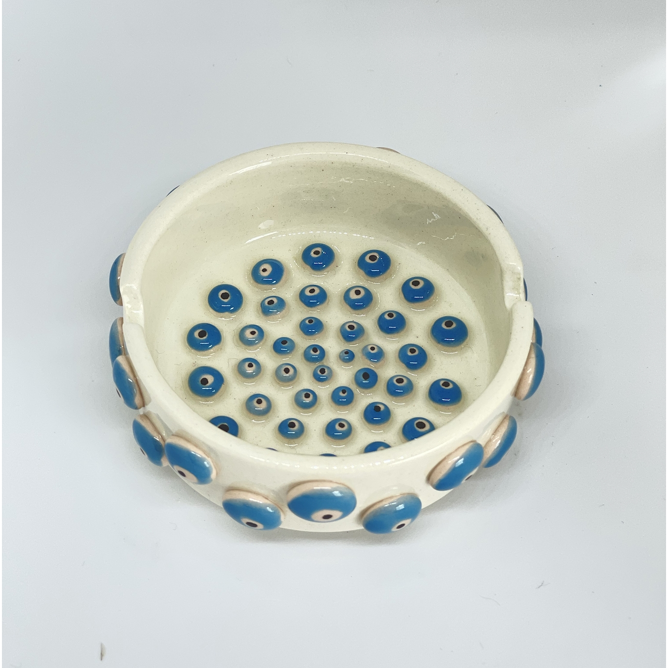 Evil Eye Beaded Ash Tray