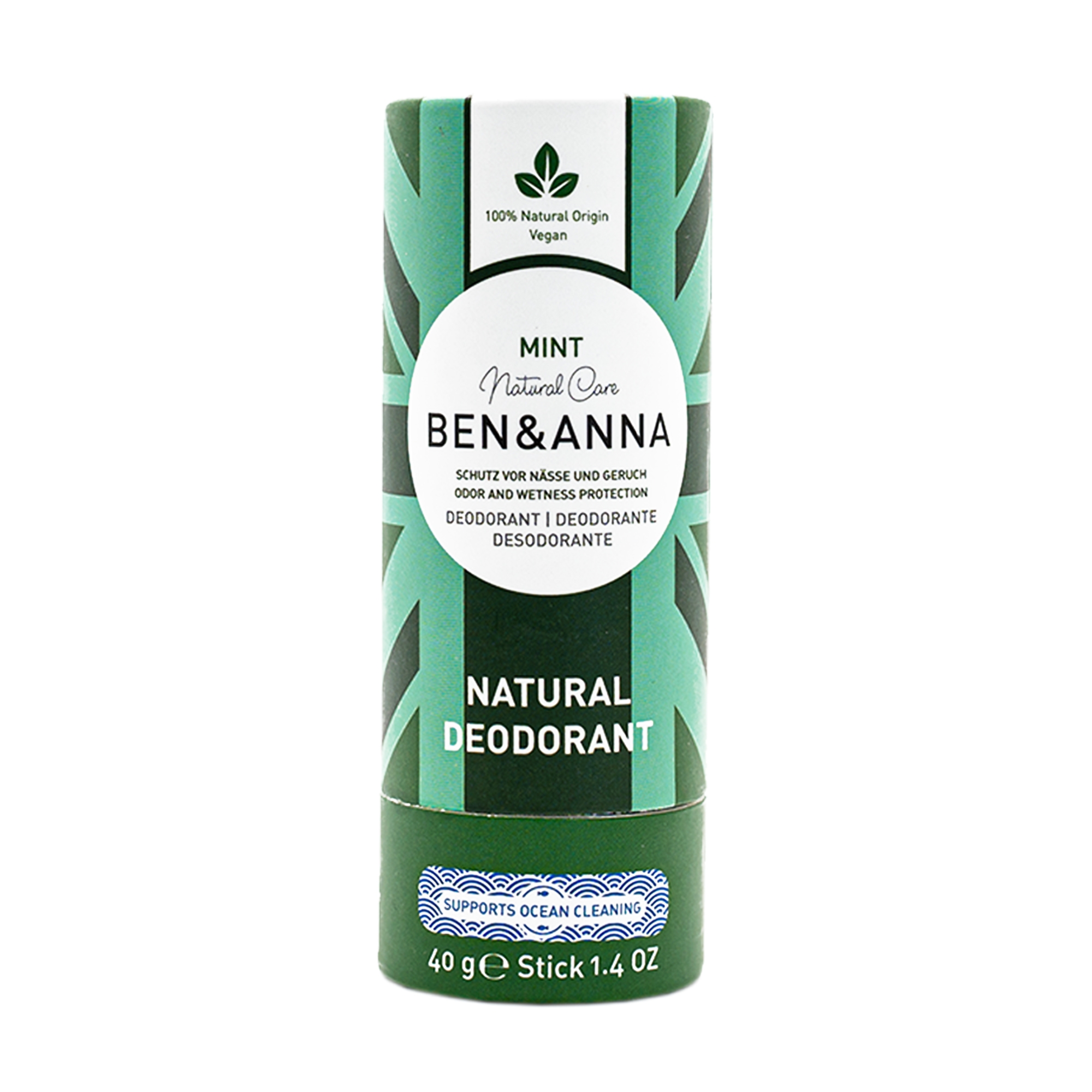 Vegan Mint Natural Deodorant 40 Gr