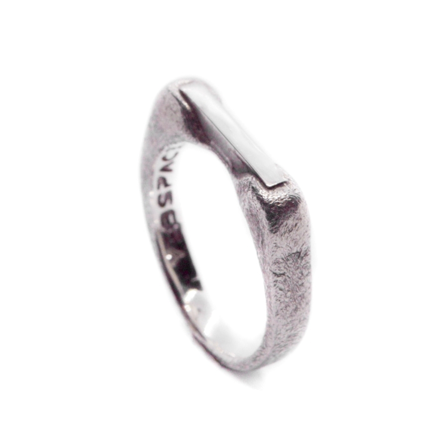 Mini Bridge, 925 Sterling Silver Unisex Ring