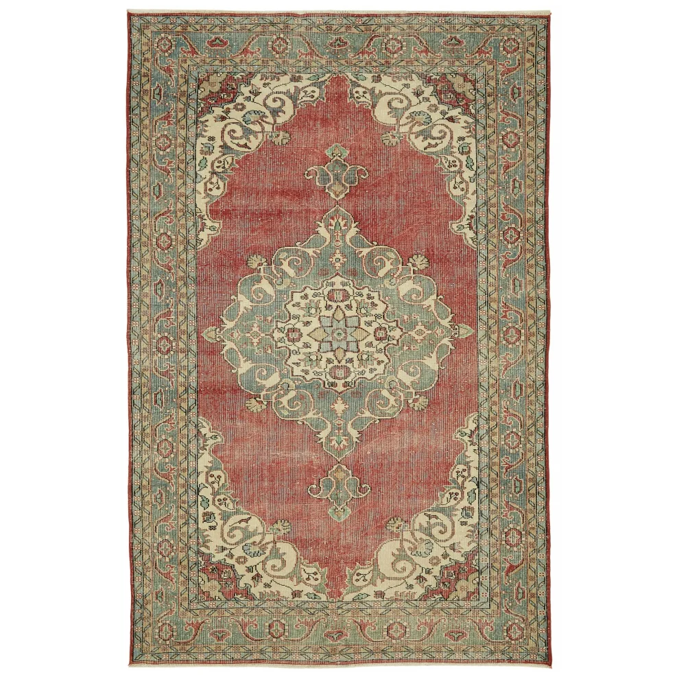 vintage rug, 207