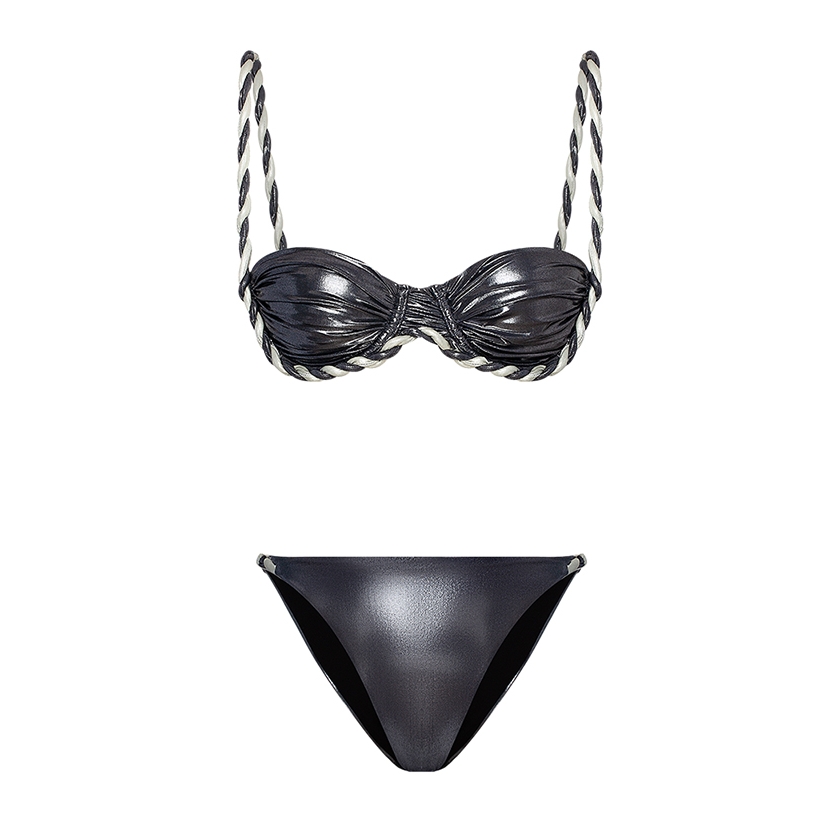 Stellar Midnight Stell Twisted Underwind Bikini Set