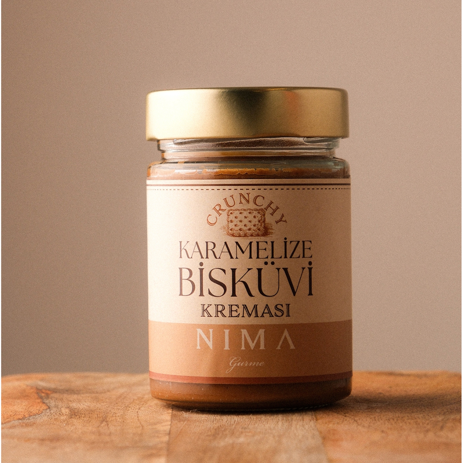 Premium Crunchy Bisküvi Kreması 350 Gr