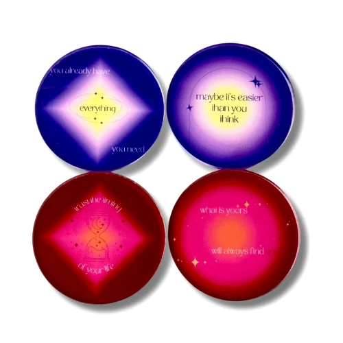 Manifest Your Dreams Coasters 4