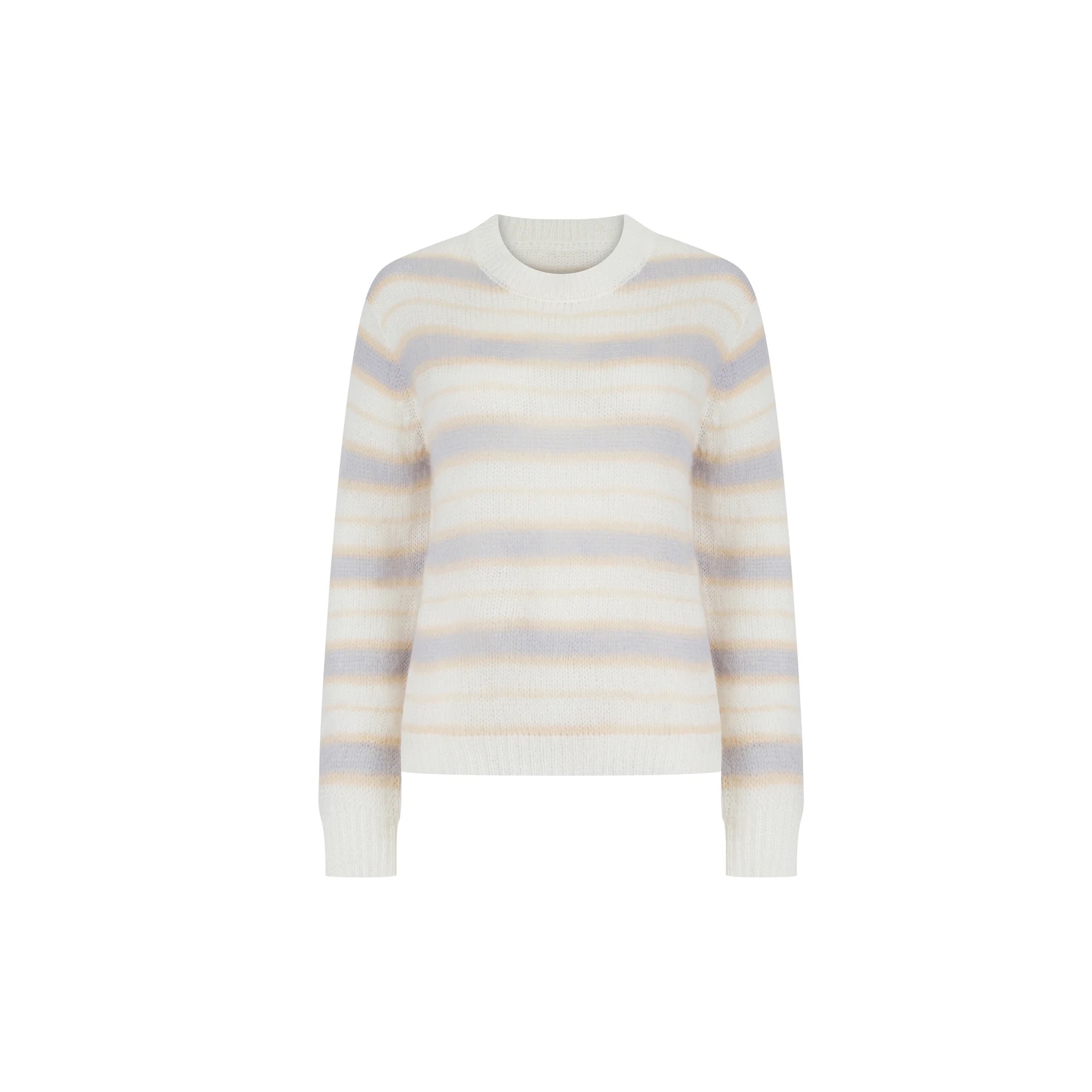 Multi-stripe Mohair Jumper