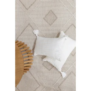 Alba Geometrik Çizgili Tozumaz Salon Koridor Balkon Teras Bahçe Oturma Odası Halısı 19246a - 7