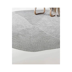 Boulder Hand Knitted Hexagonal Cotton Washable Carpet Rug Balcony Terrace Living Room Hallway Carpet Wicker Carpet 69593 - 5