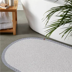 Cesta Handmade Cotton Jute Wicker Decorative Rug 9010 - 2