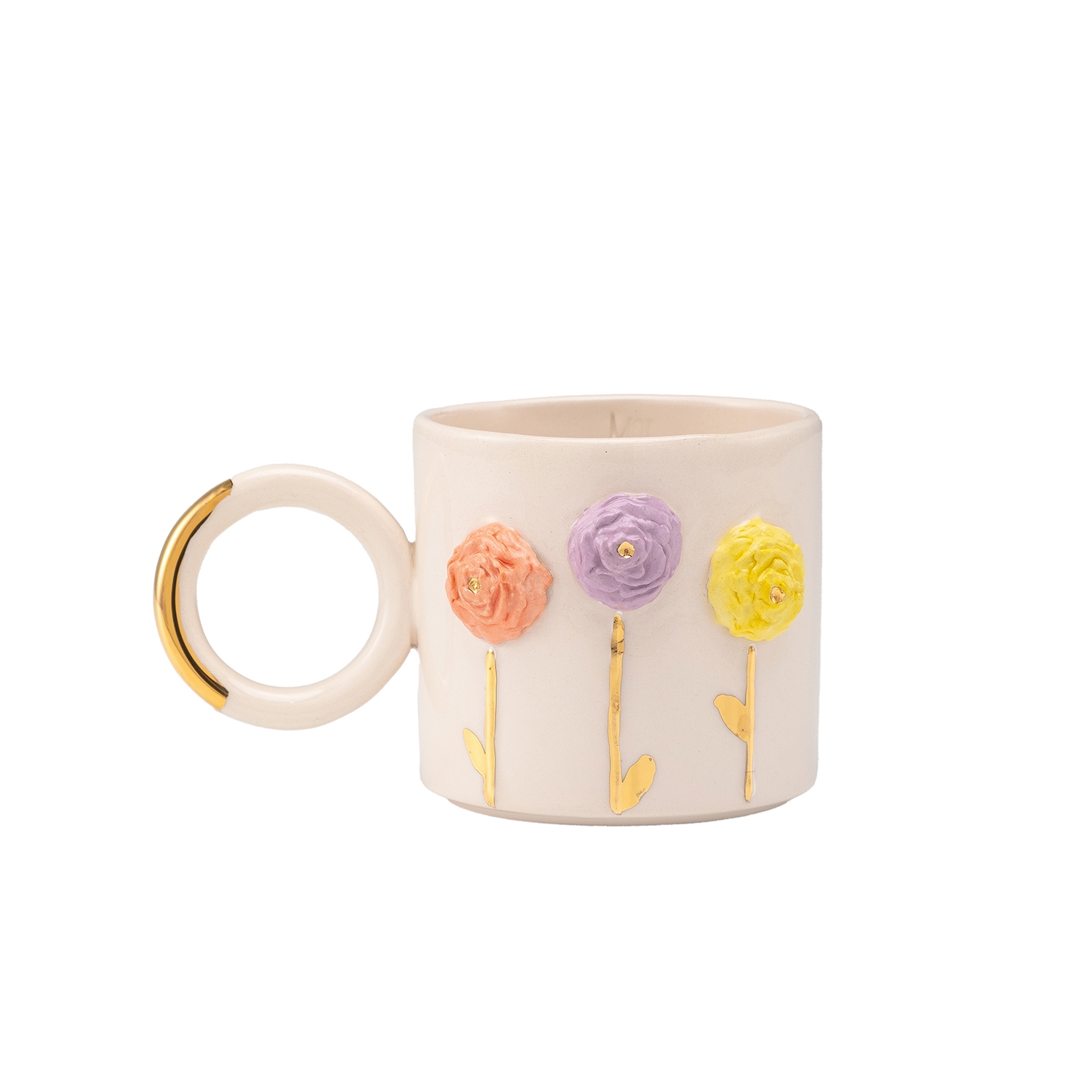 3 Flower Mug