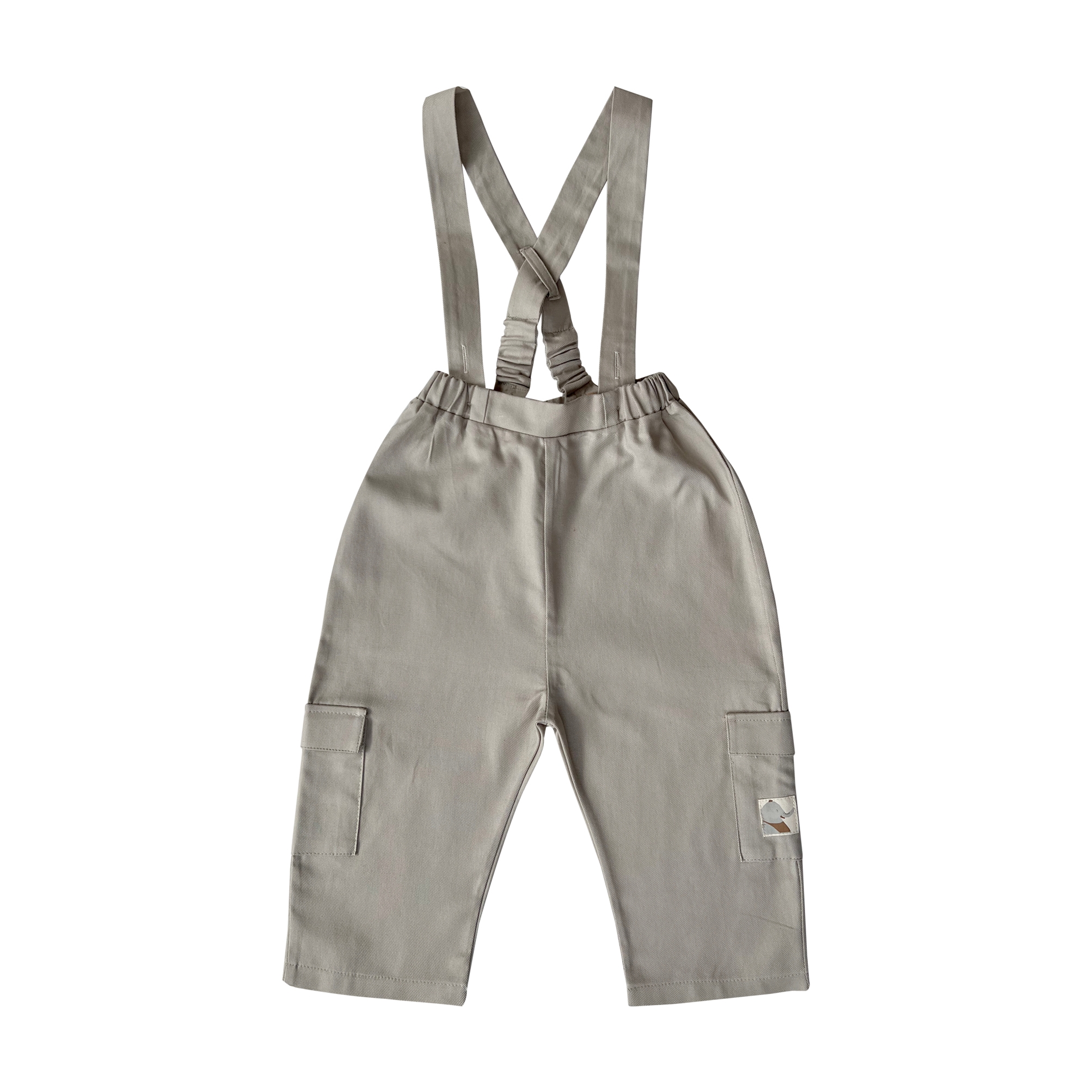 Island Fossil Flannel Kids Trousers With Removable Straps