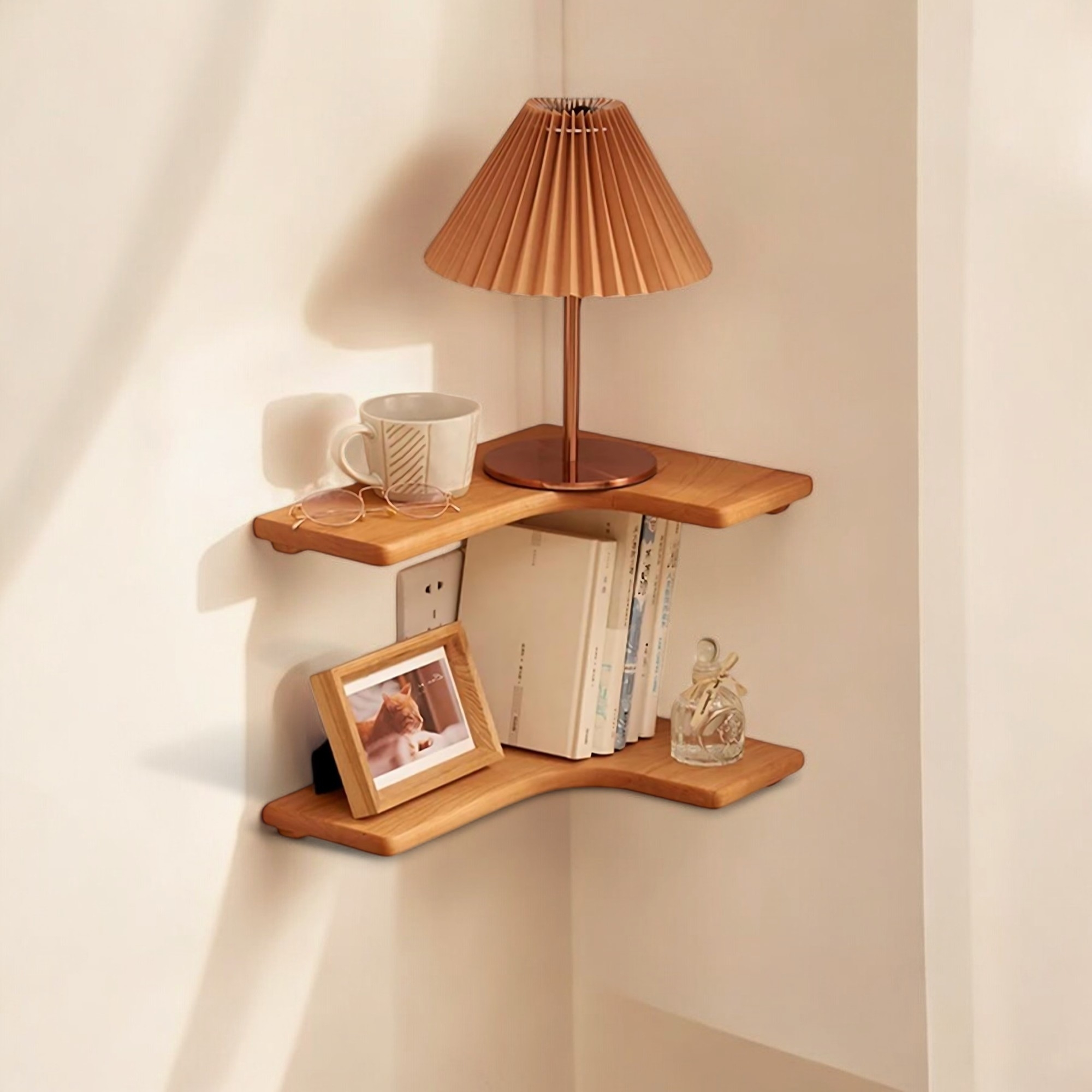 Nefin Handmade Solid Wood Shelf