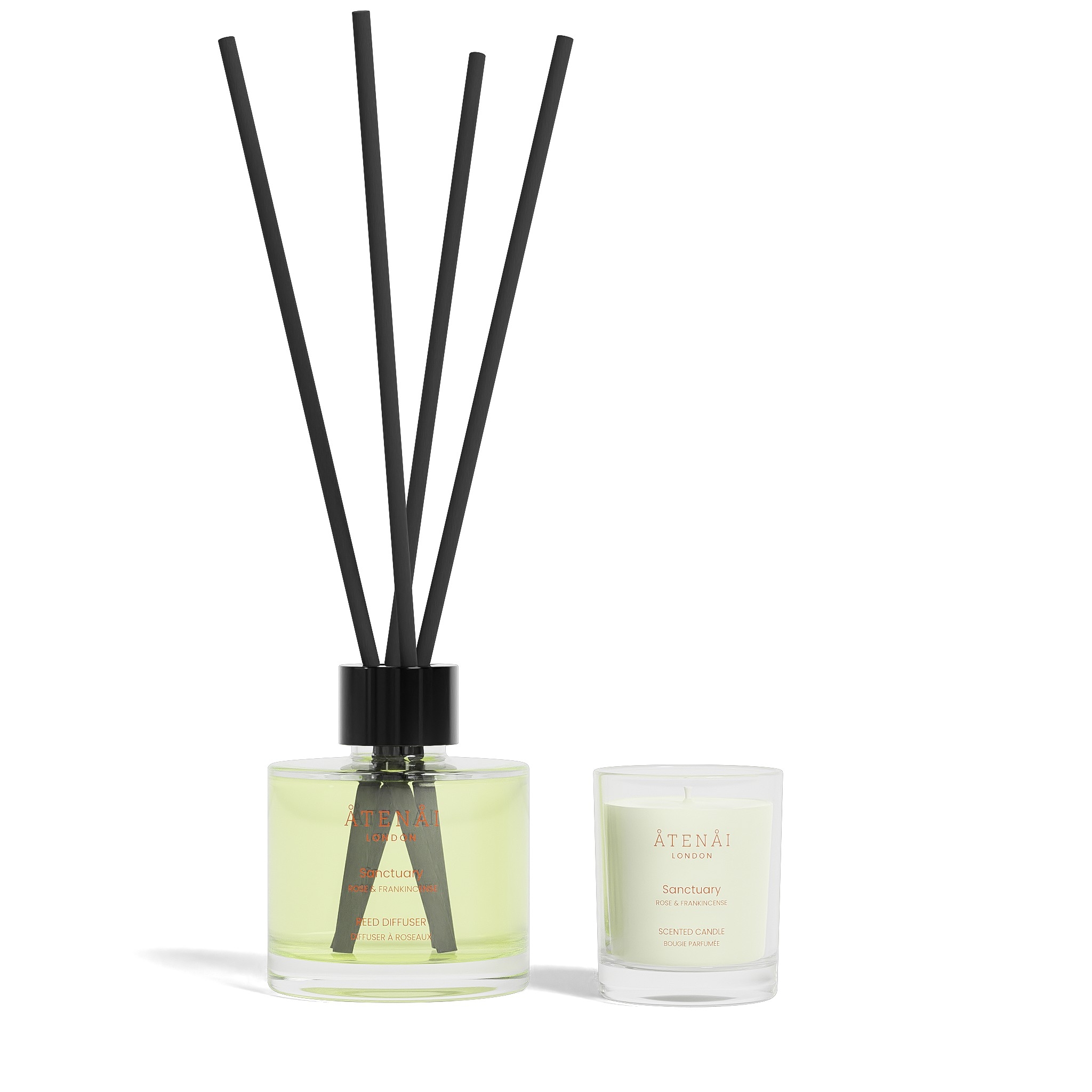 Sanctuary Candle & Reed Diffuser Gift Set (includes Candle & Reed Diffuser)