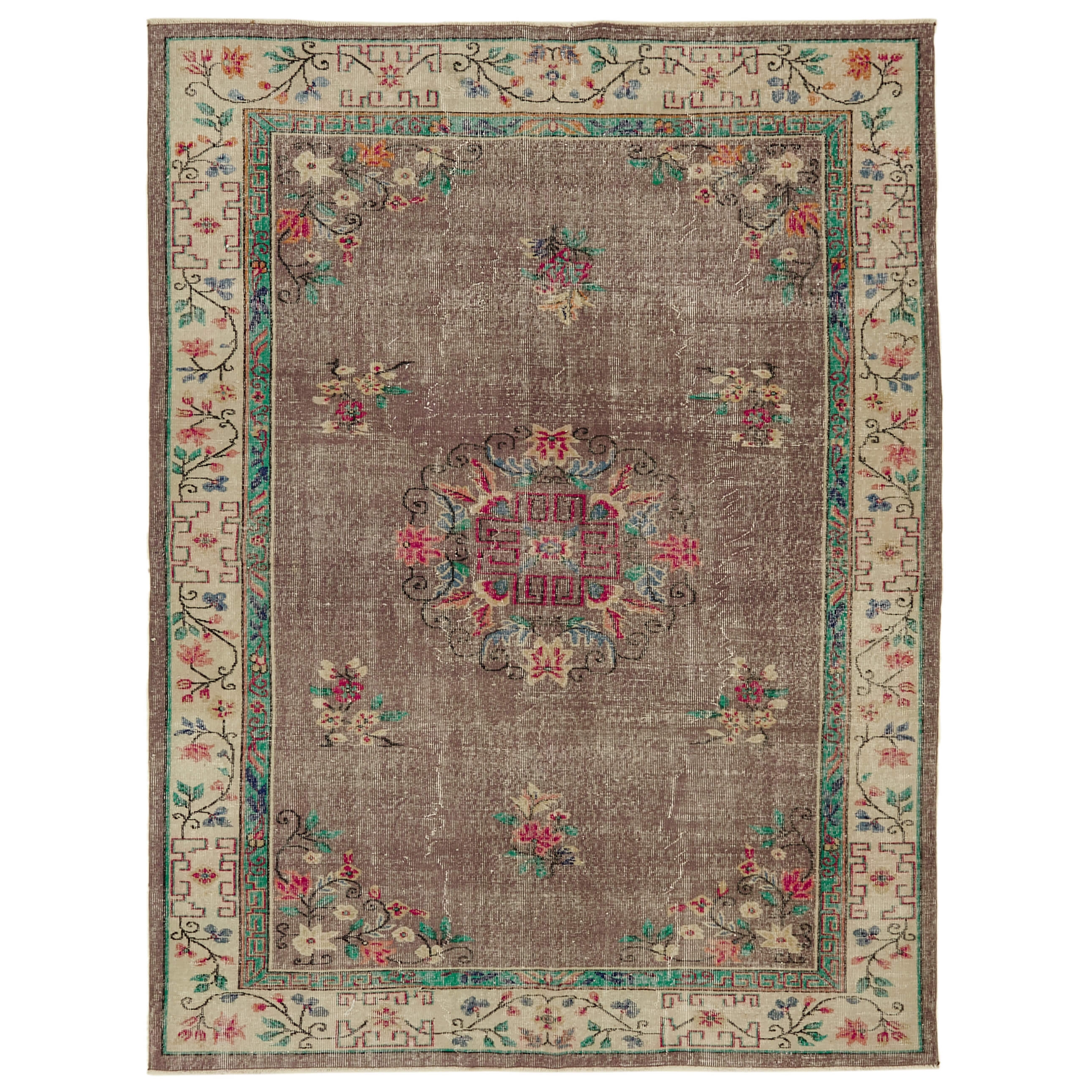 vintage rug, 213