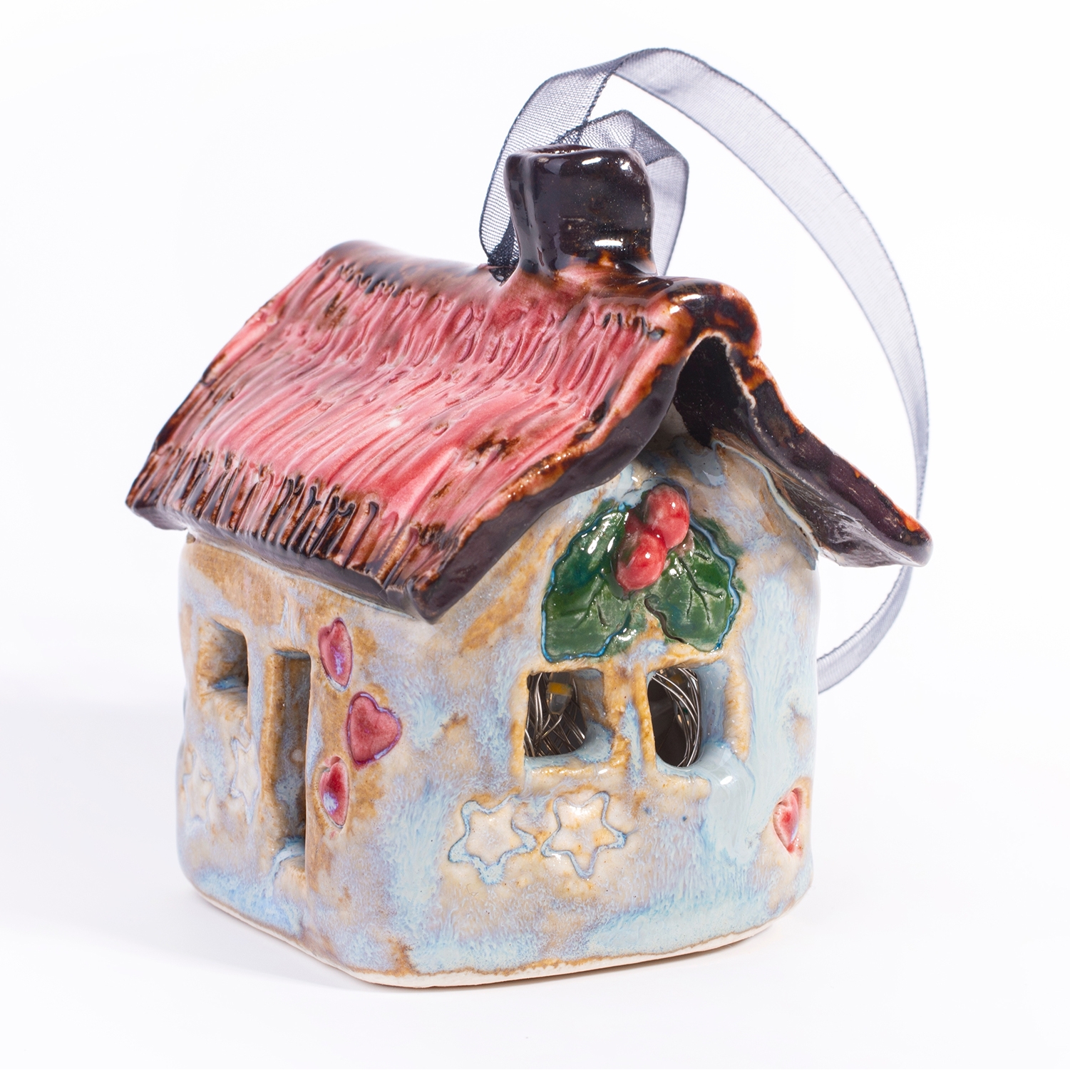 Christmas House Stoneware Decorative Lighting