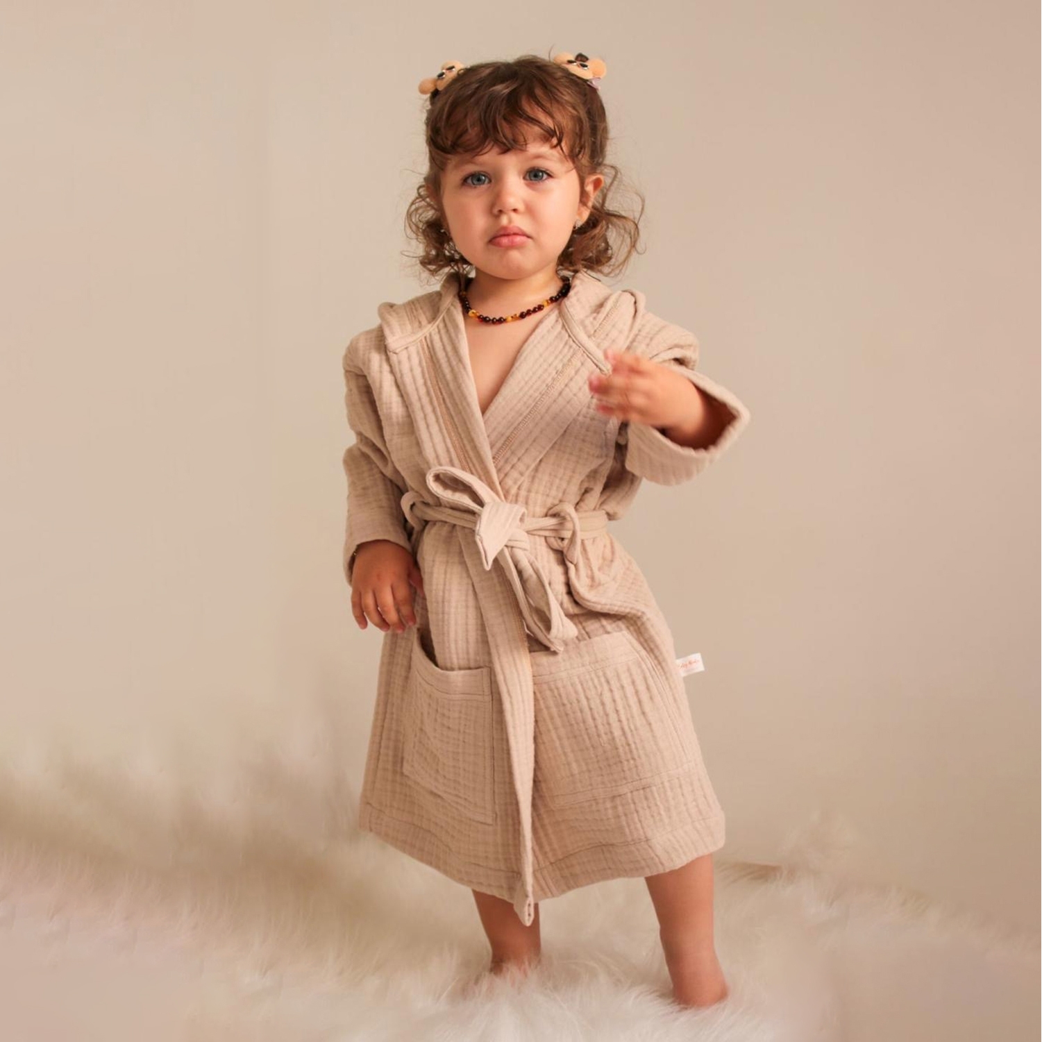 Muslin Kids Barthrobe