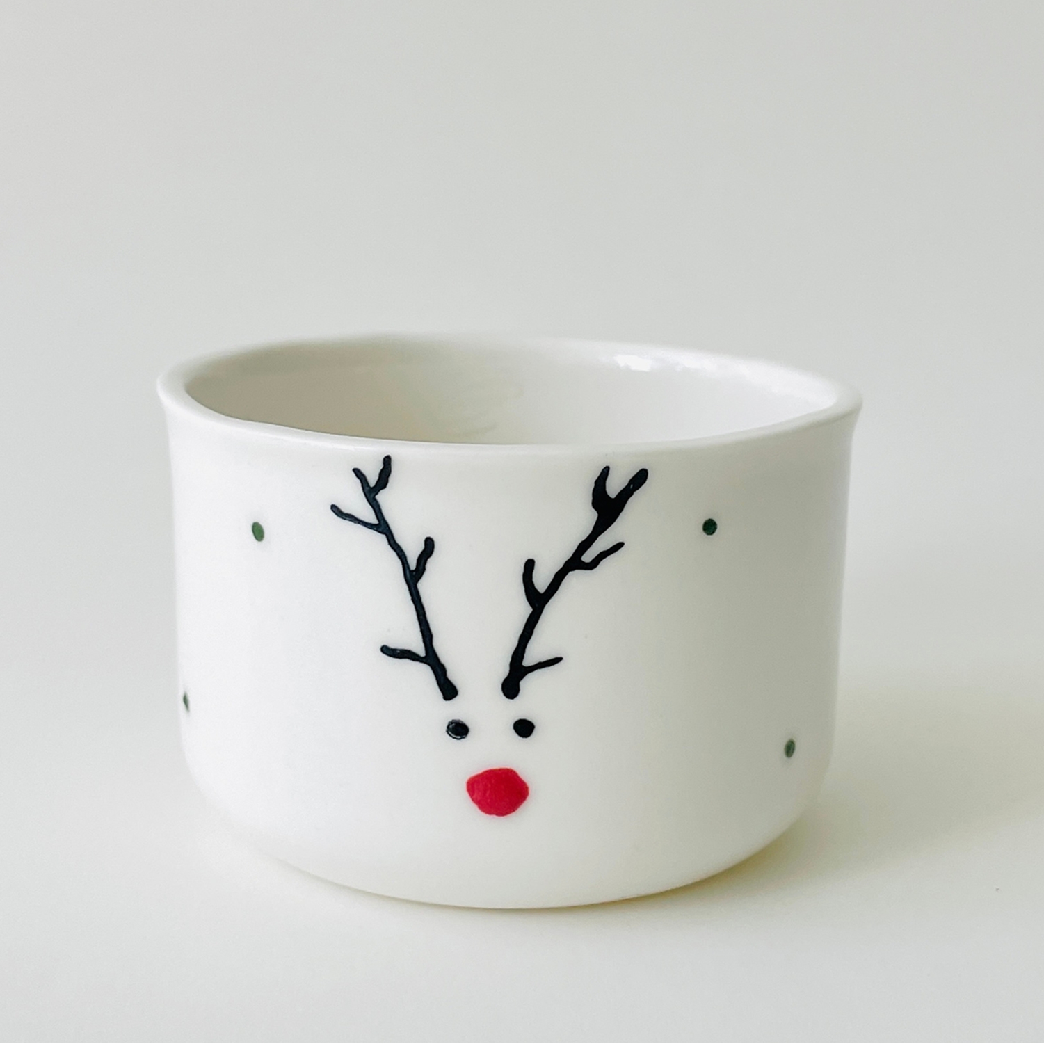 Christmas Reindeer Midi Size Snack Bowl