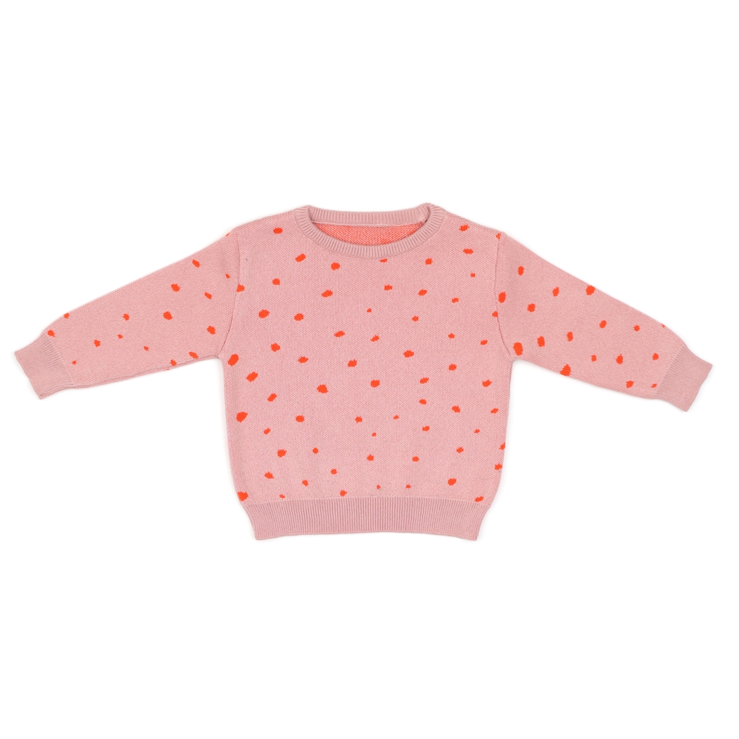 Patterned Organic Cotton Baby And Kids Sweater