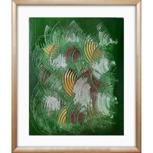 Traces Series Daphne Acrylic Painting Art