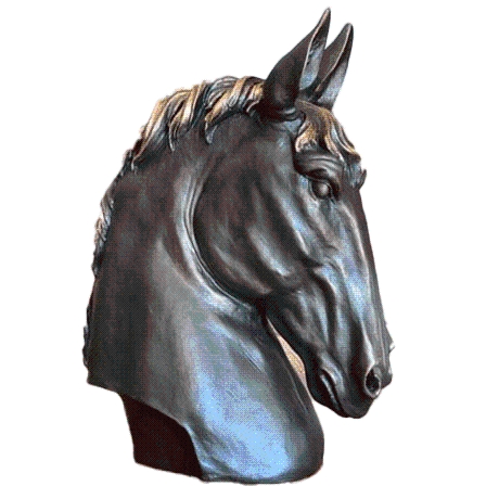 Horse Bust Object