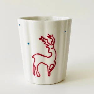 Deer Espresso Glass - Christmas