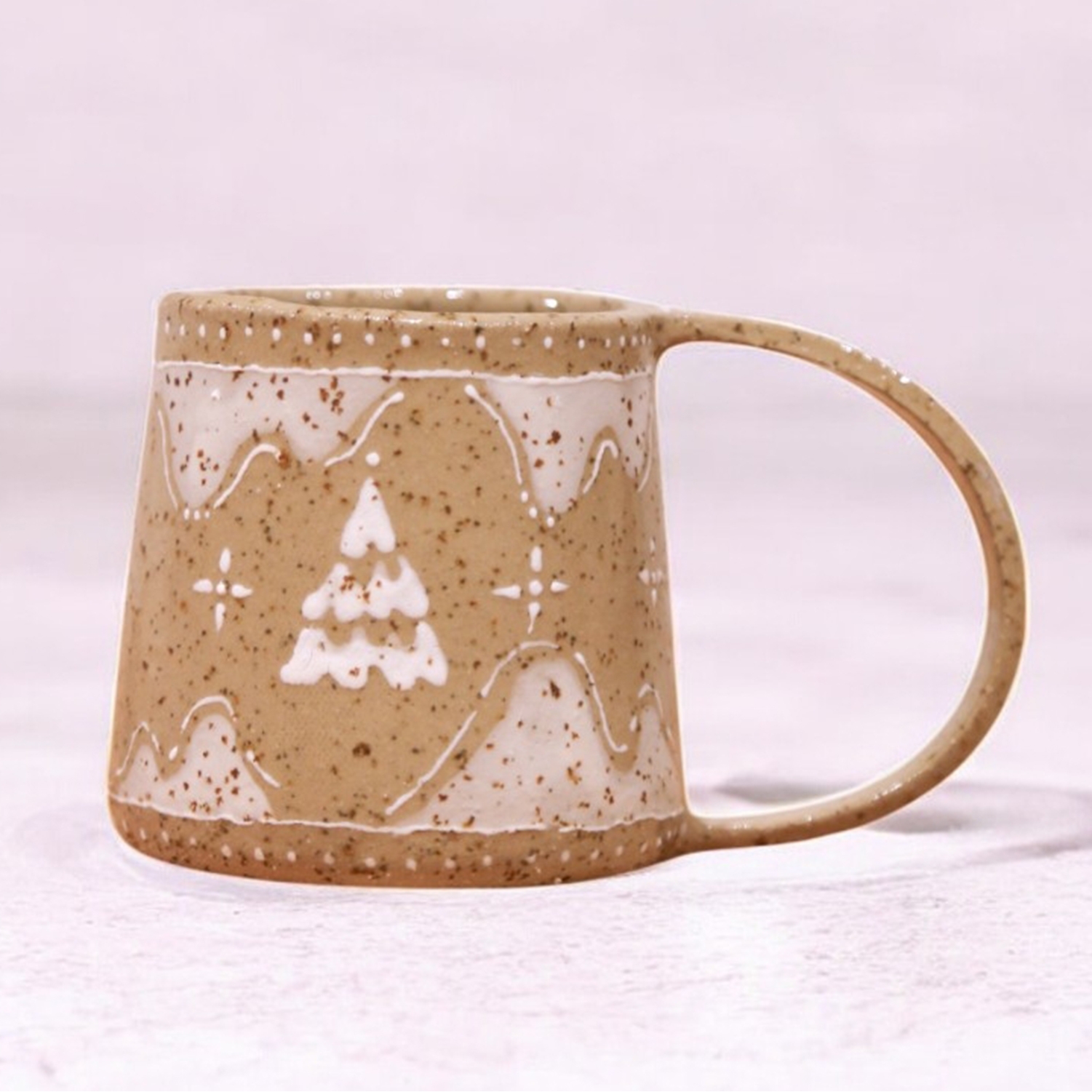 Gingerbread Stoneware Mug 03