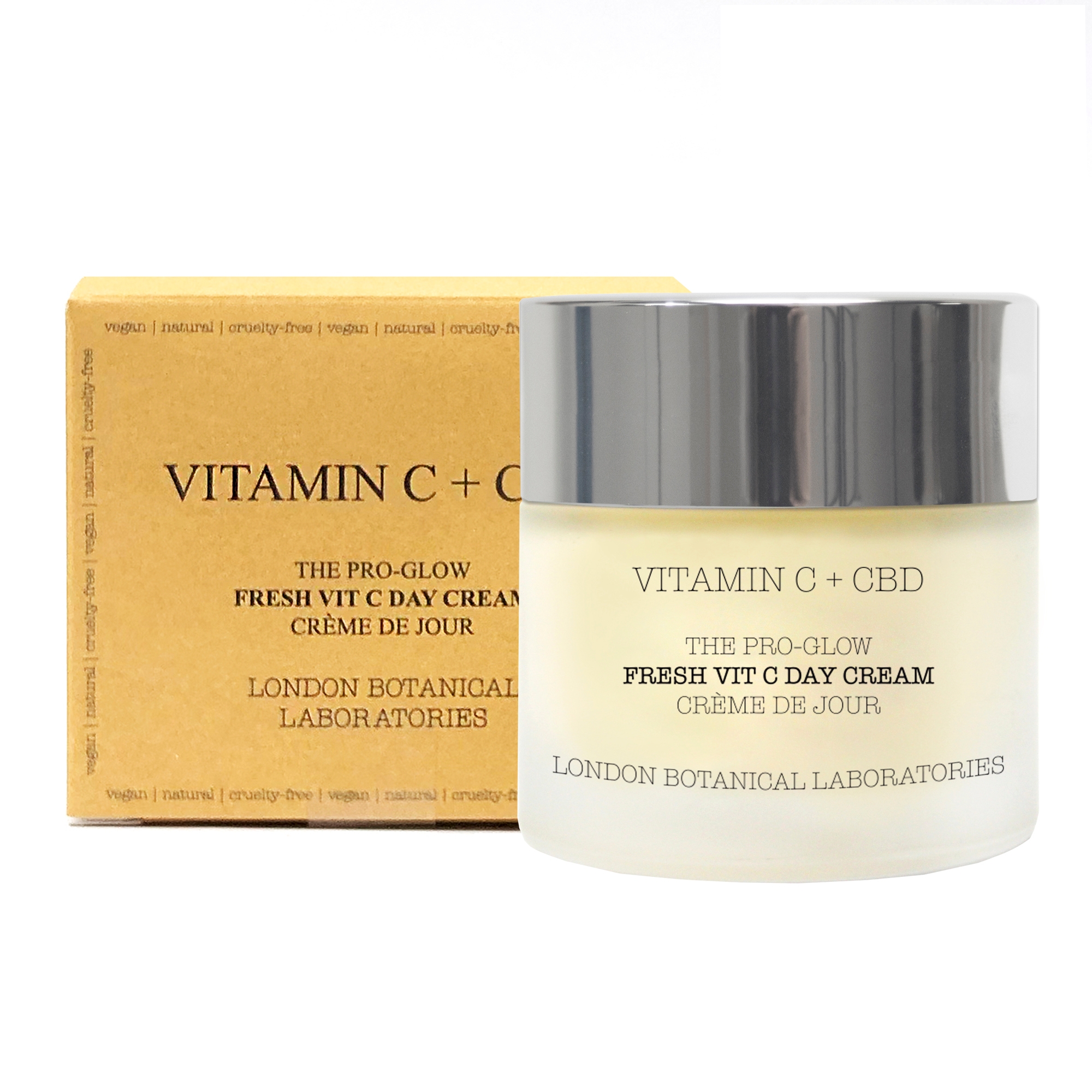 Vitamin C + Cbd | The Pro-glow Fresh Vit C Day Cream 50ml